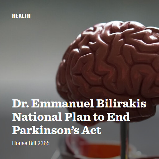 H.R.2365 118 Dr Emmanuel Bilirakis National Plan to End Parkinsons Act