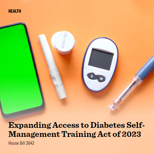 H.R.3842 118 Expanding Access to Diabetes SelfManagement Training Act of 2023