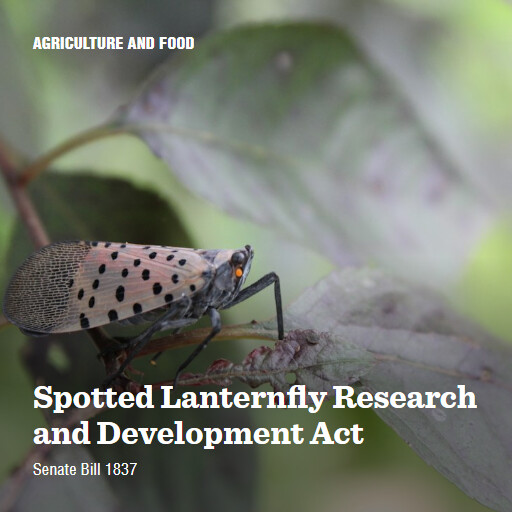 S.1837 118 Spotted Lanternfly Research and Development Act