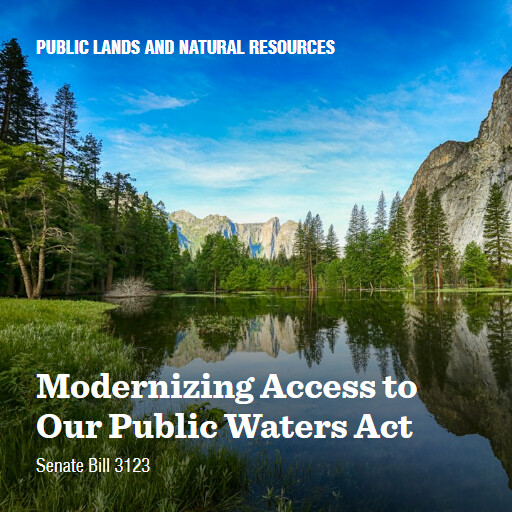 S.3123 118 Modernizing Access to Our Public Waters Act