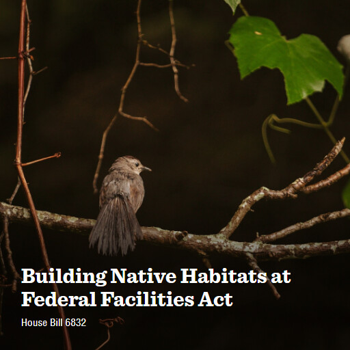 H.R.6832 118 Building Native Habitats at Federal Facilities Act