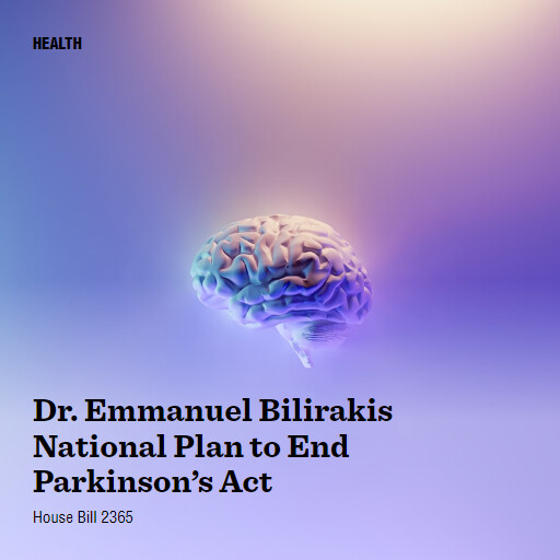 H.R.2365 118 Dr Emmanuel Bilirakis National Plan to End Parkinsons Act 2