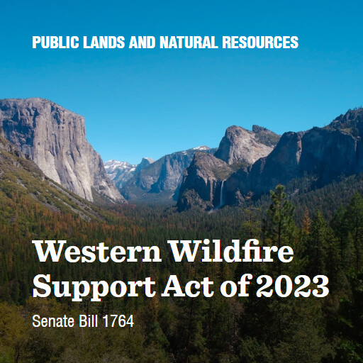 S.1764 118 Western Wildfire Support Act of 2023