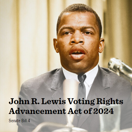 S.4 118 John R Lewis Voting Rights Advancement Act of 2024