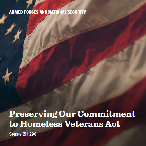 S.290 118 Preserving Our Commitment to Homeless Veterans Act