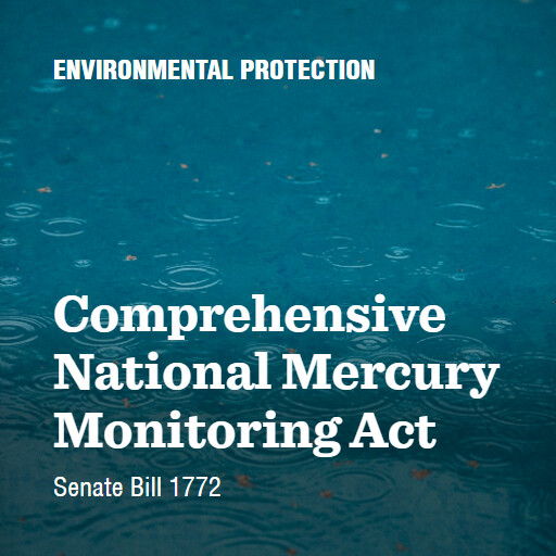 S.1772 118 Comprehensive National Mercury Monitoring Act 2