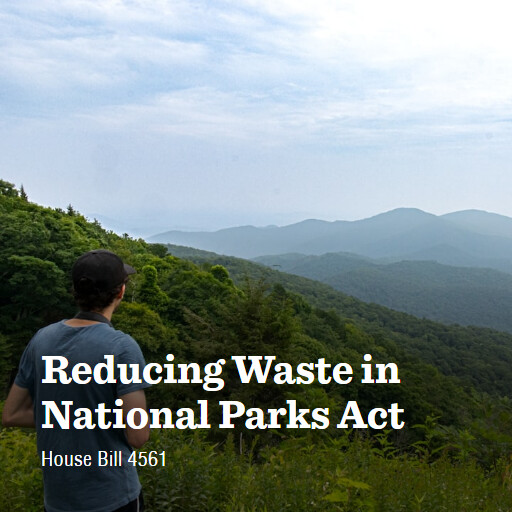 H.R.4561 118 Reducing Waste in National Parks Act