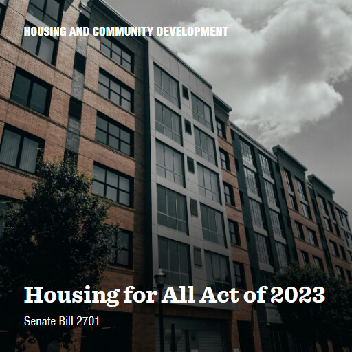 S.2701 118 Housing for All Act of 2023