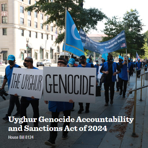 H.R.8124 118 Uyghur Genocide Accountability and Sanctions Act of 2024