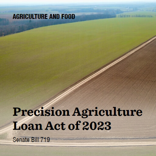 S.719 118 Precision Agriculture Loan Act of 2023