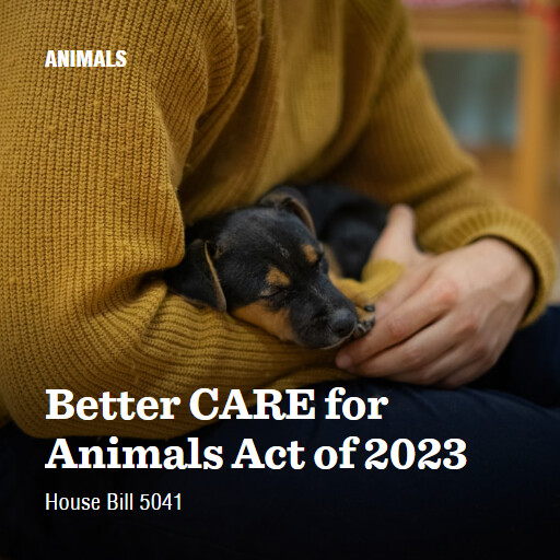 H.R.5041 118 Better CARE for Animals Act of 2023