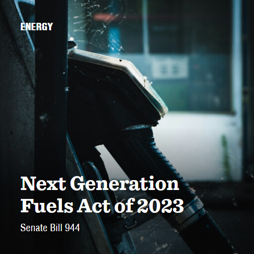 S.944 118 Next Generation Fuels Act of 2023