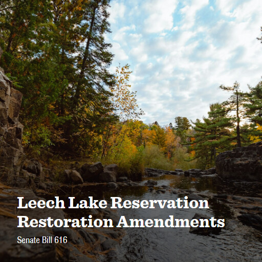 S.616 118 Leech Lake Reservation Restoration Amendments