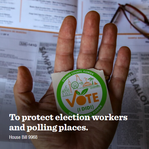 H.R.9968 118 To protect election workers and polling places