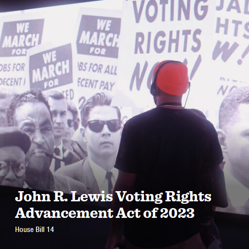 H.R.14 118 John R Lewis Voting Rights Advancement Act of 2023