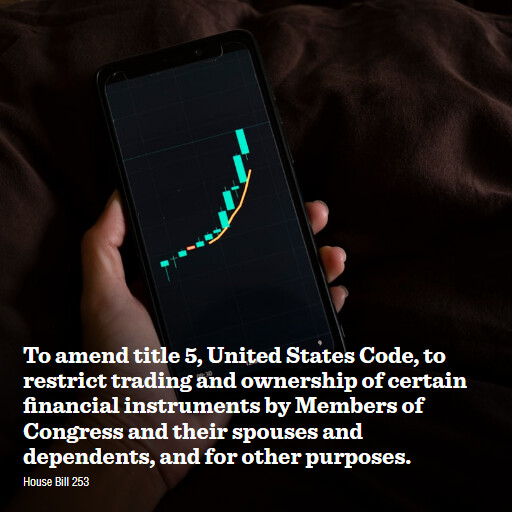 H.R.253 119 To amend title 5 United States Code to restrict trading and ownership of certain financial