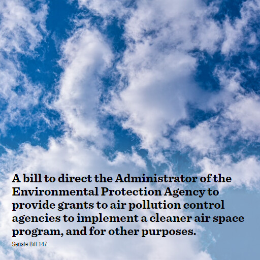 S.147 119 A bill to direct the Administrator of the Environmental Protection Agency to provide grant