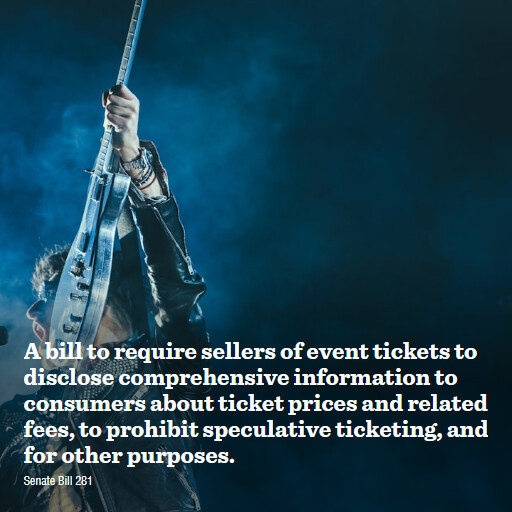 S.281 119 A bill to require sellers of event tickets to disclose comprehensive information to consum