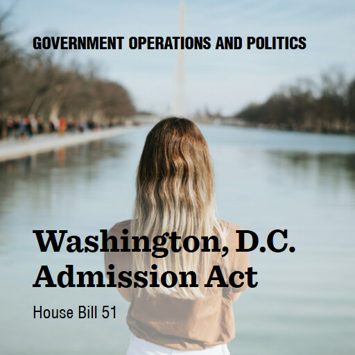 H.R.51 119 Washington DC Admission Act