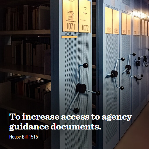 H.R.1515 119 To increase access to agency guidance documents