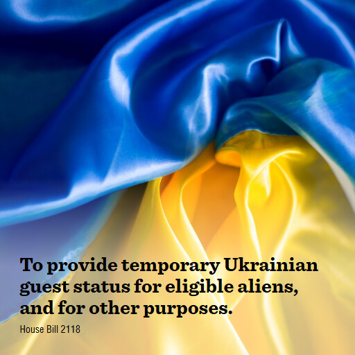 H.R.2118 119 To provide temporary Ukrainian guest status for eligible aliens and for other purposes