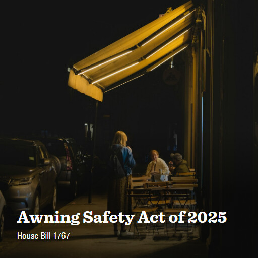 H.R.1767 119 Awning Safety Act of 2025