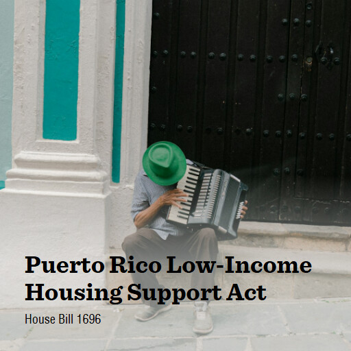 H.R.1696 119 Puerto Rico LowIncome Housing Support Act