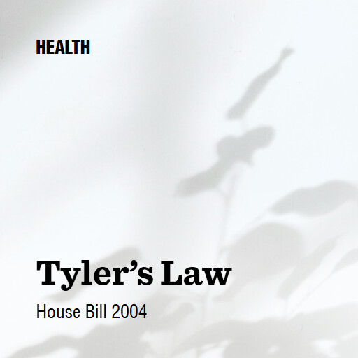 H.R.2004 119 Tylers Law