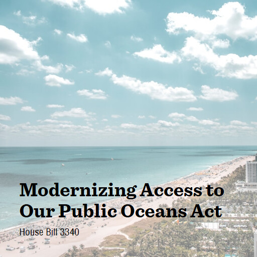 H.R.3340 119 Modernizing Access to Our Public Oceans Act