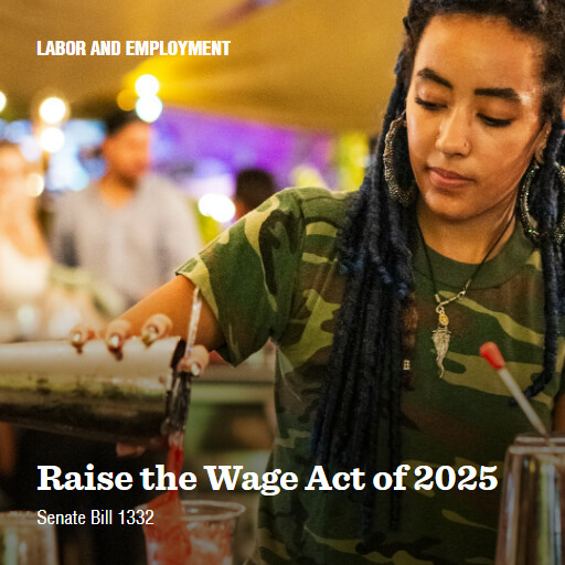 S.1332 119 Raise the Wage Act of 2025