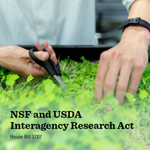 H.R.3707 119 NSF and USDA Interagency Research Act