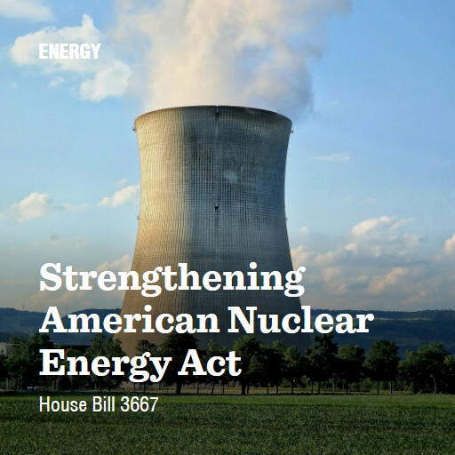H.R.3667 119 Strengthening American Nuclear Energy Act