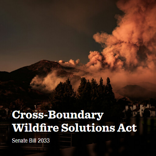 S.2033 119 CrossBoundary Wildfire Solutions Act