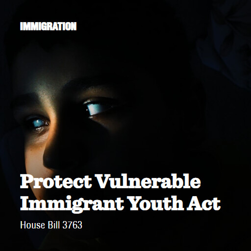 H.R.3763 119 Protect Vulnerable Immigrant Youth Act