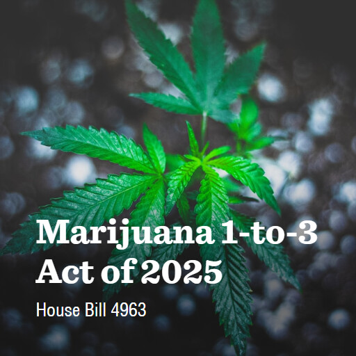 H.R.4963 119 Marijuana 1to3 Act of 2025