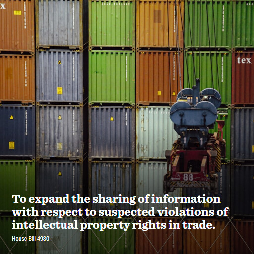 H.R.4930 119 To expand the sharing of information with respect to suspected violations of intellectual 
