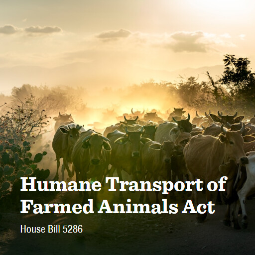H.R.5286 119 Humane Transport of Farmed Animals Act