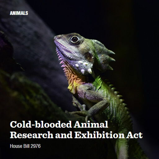 H.R.2976 119 Coldblooded Animal Research and Exhibition Act