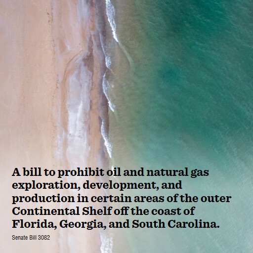 S.3082 119 A bill to prohibit oil and natural gas exploration development and production in certain a