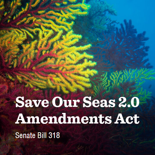 S.318 118 Save Our Seas 20 Amendments Act