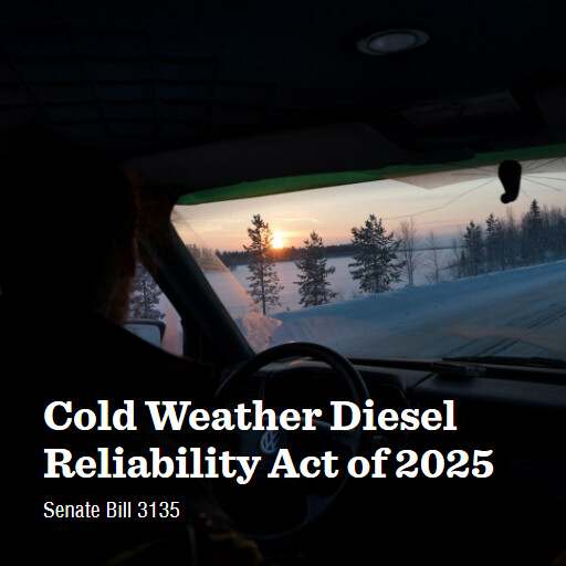 S.3135 119 Cold Weather Diesel Reliability Act of 2025