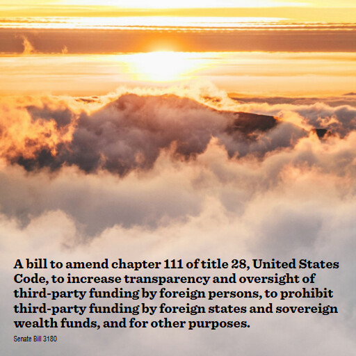 S.3180 119 A bill to amend chapter 111 of title 28 United States Code to increase transparency and ov
