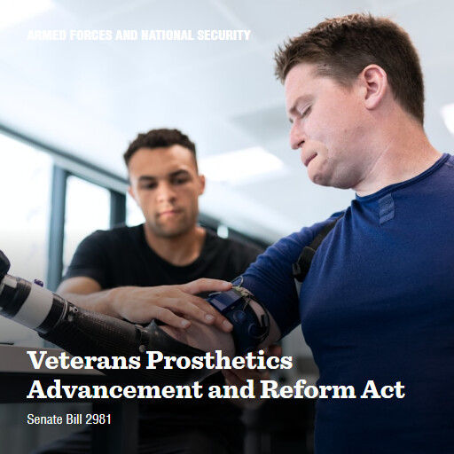 S.2981 119 Veterans Prosthetics Advancement and Reform Act