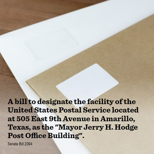 S.2394 119 A bill to designate the facility of the United States Postal Service located at 505 East 9