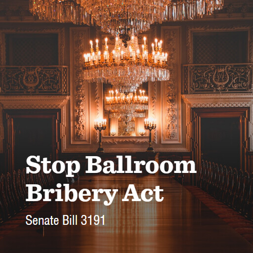 S.3191 119 Stop Ballroom Bribery Act