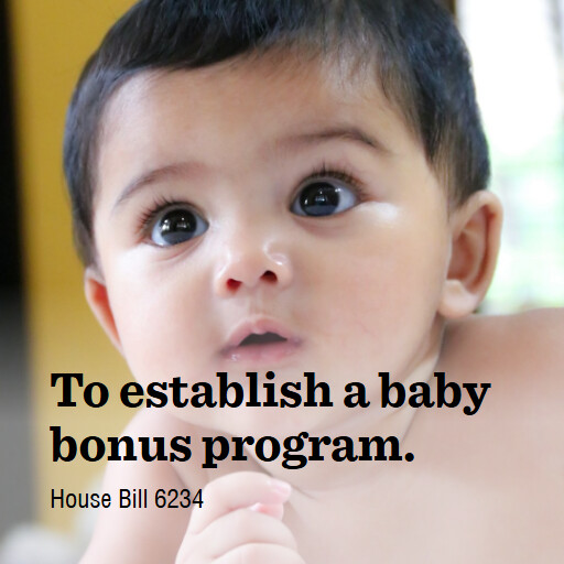 H.R.6234 119 To establish a baby bonus program