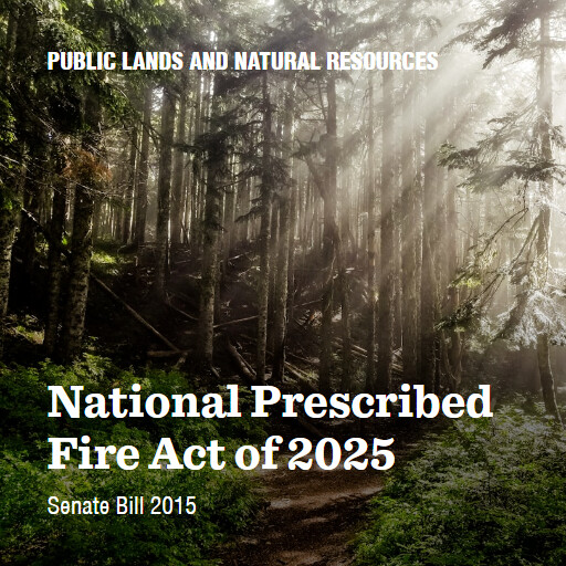 S.2015 119 National Prescribed Fire Act of 2025