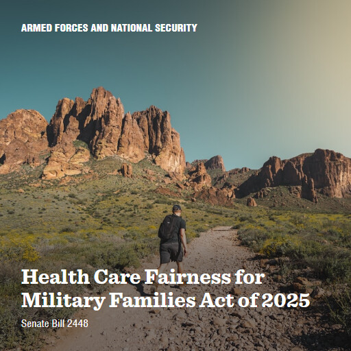S.2448 119 Health Care Fairness for Military Families Act of 2025