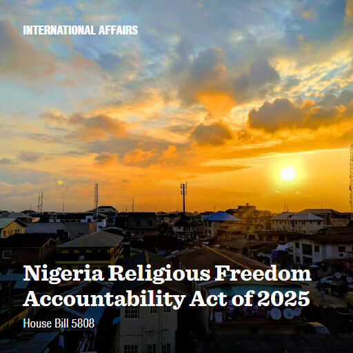 H.R.5808 119 Nigeria Religious Freedom Accountability Act of 2025