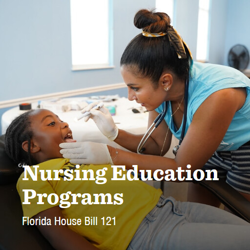 FL HB121 2026 Nursing Education Programs
